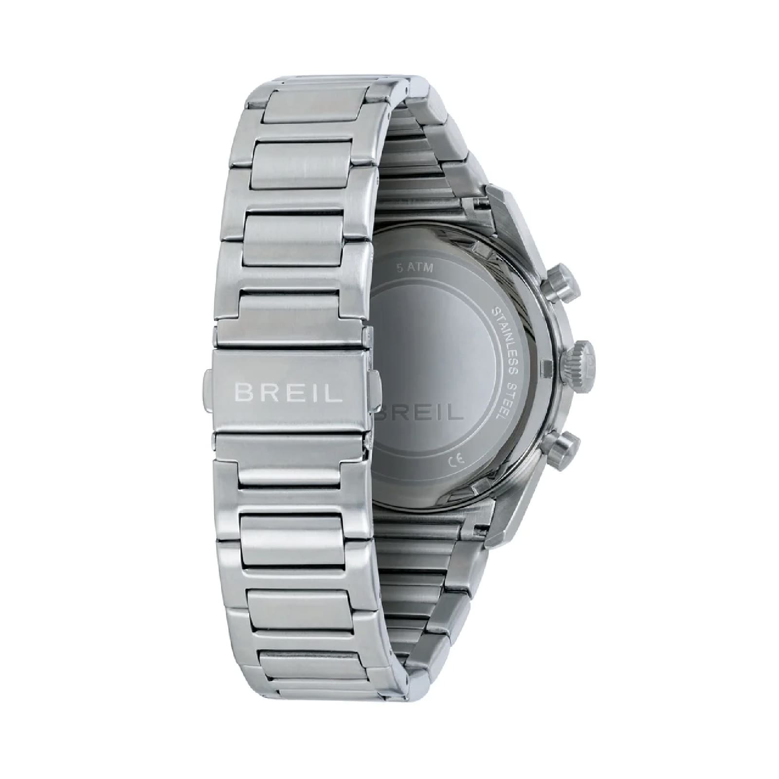 Orologio crono Breil Recon cassa in acciaio e quadrante grigio MISURA UNICA