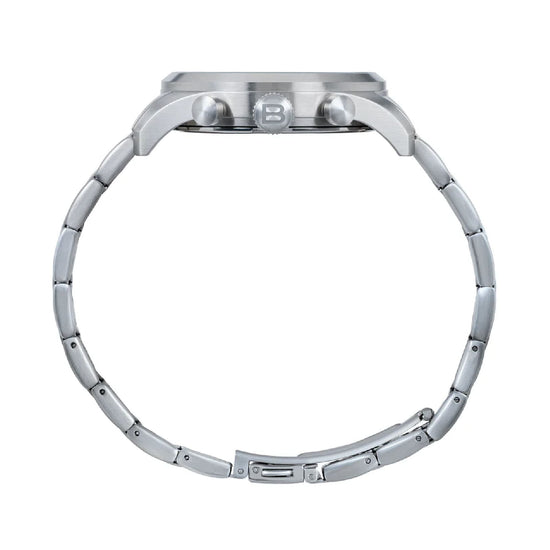 Orologio crono Breil Recon cassa in acciaio e quadrante grigio MISURA UNICA