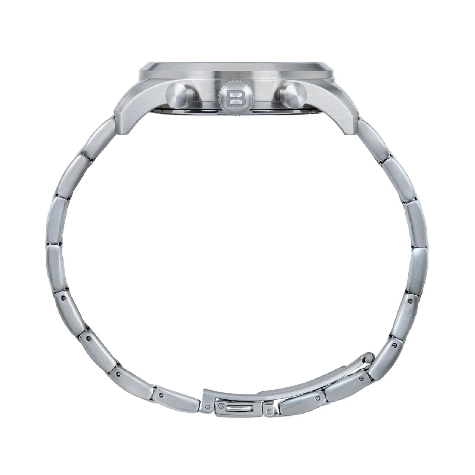 Orologio crono Breil Recon cassa in acciaio e quadrante grigio MISURA UNICA