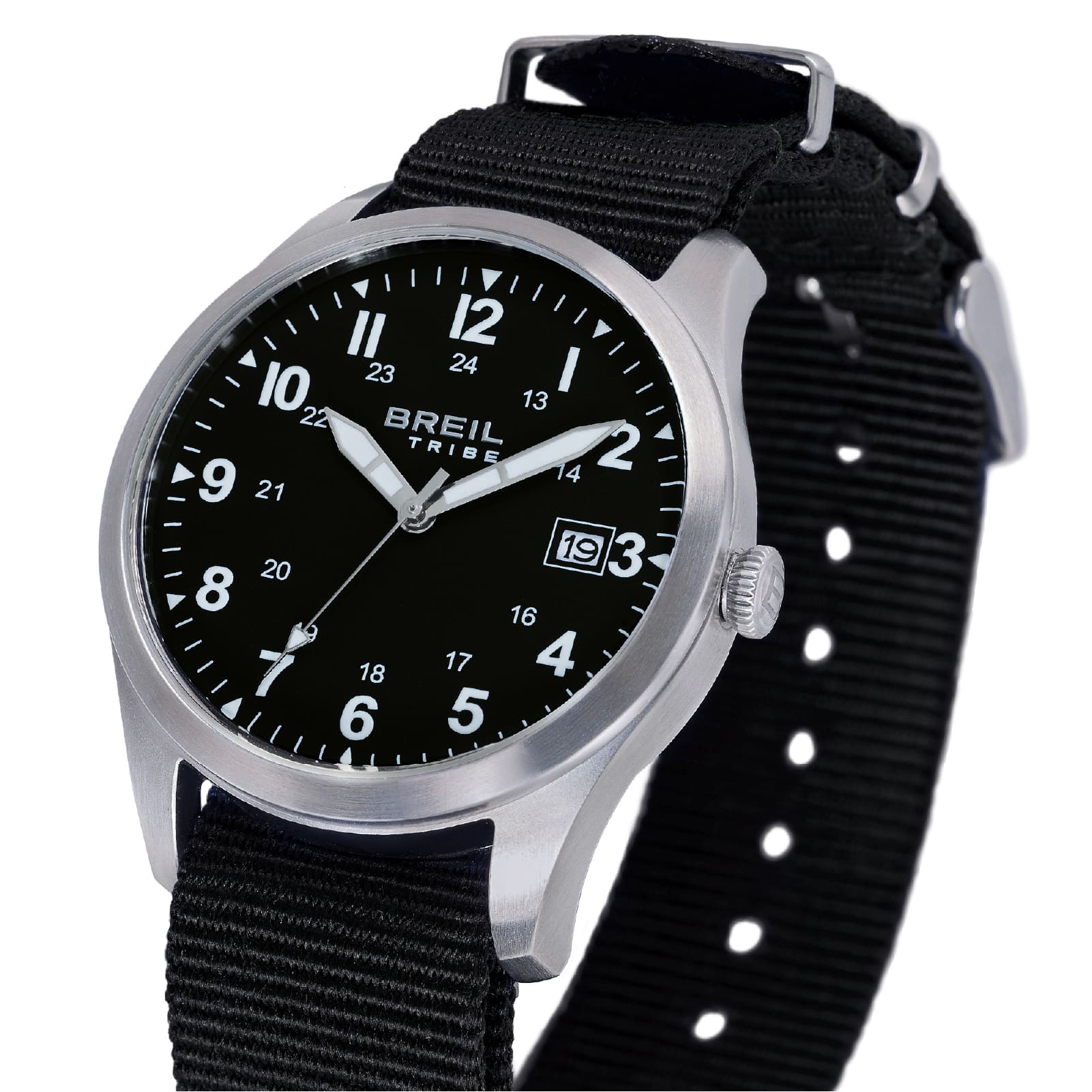 Orologio solo tempo Breil Recon con quadrante blu notte da uomo MISURA UNICA