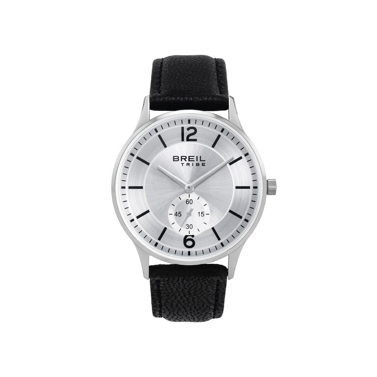 Orologio solo tempo Breil Belmont in acciaio e nero MISURA UNICA