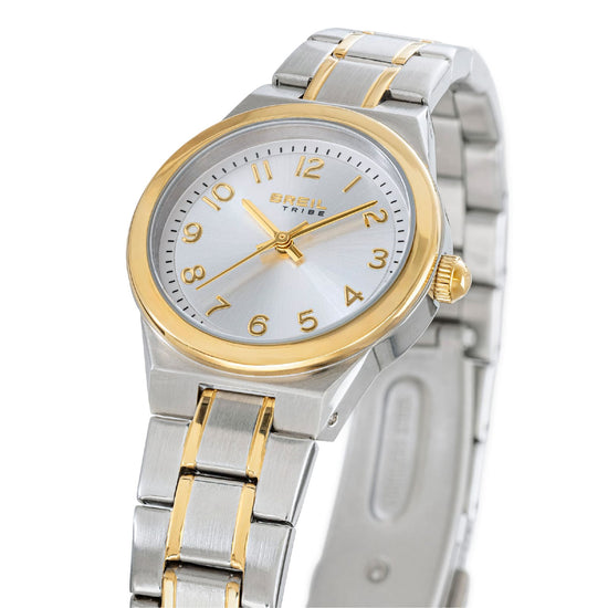 Orologio solo tempo Breil Fiji in acciaio e pvd dorato MISURA UNICA