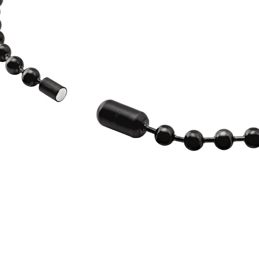 Collana girocollo Breil in acciaio grigio con piccole sfere BT.TJ3669