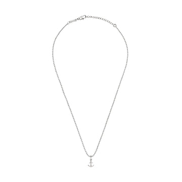 Collana uomo Breil Emblems catena in acciaio con ciondolo a forma di ancora MISURA UNICA