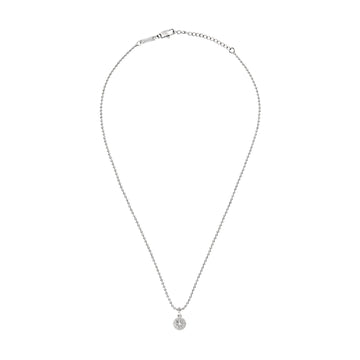 Collana uomo Breil Emblems catena in acciaio con ciondolo a forma di rosa dei venti MISURA UNICA