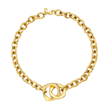 Collana Breil Tetra Goes Big in acciaio con elementi centrali MISURA UNICA