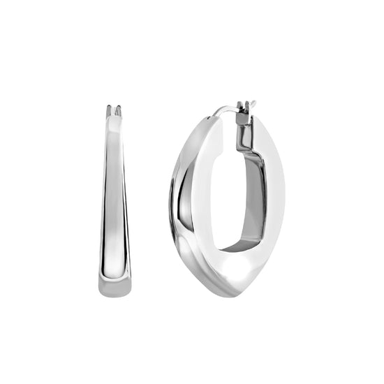 Orecchini Breil Tetra Goes Big in acciaio forma mista