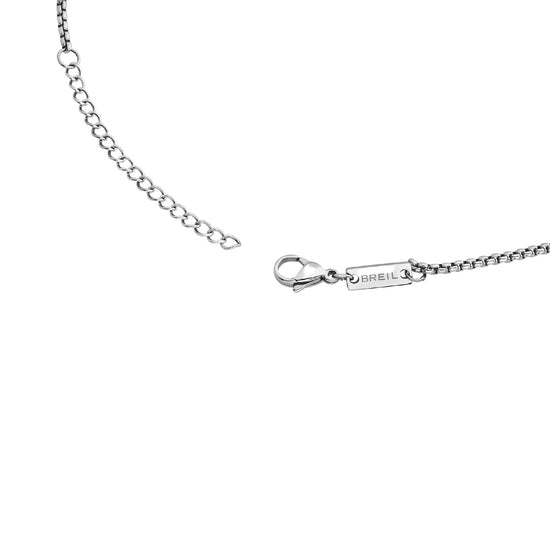 Collana Breil Steelcore in acciaio con croce pendente da uomo MISURA UNICA