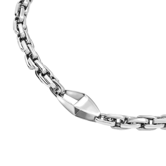 Collana Breil Hypnotic in acciaio con serpente stilizzato MISURA UNICA