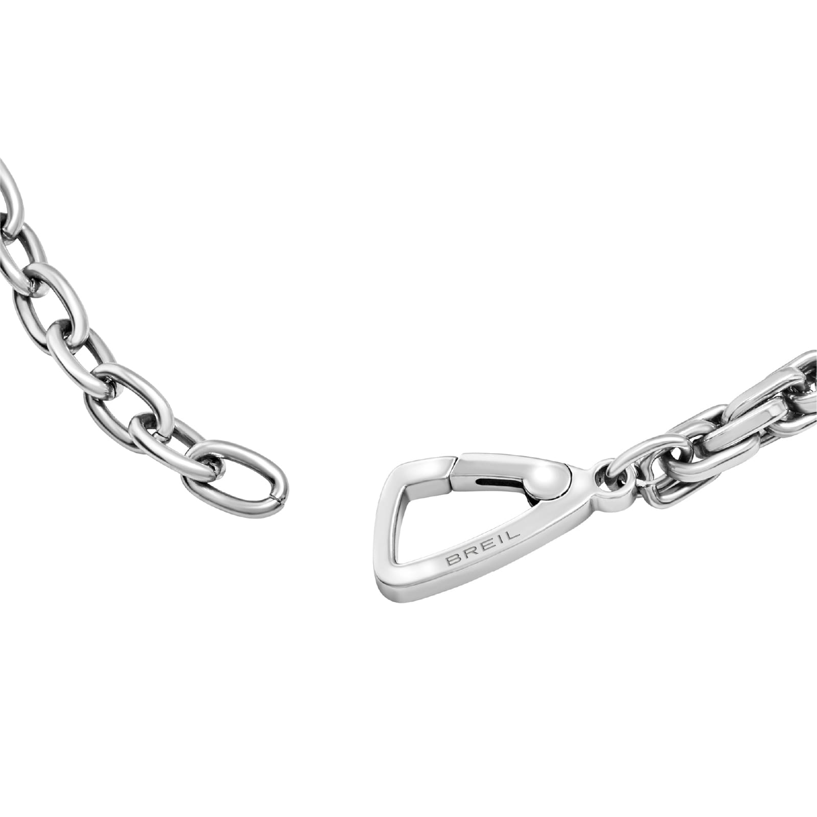 Collana Breil Hypnotic in acciaio con serpente stilizzato MISURA UNICA