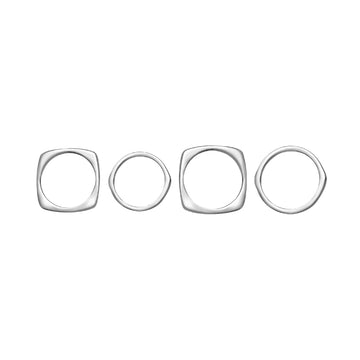 Anello fedina Breil in acciaio colore argento da donna 16