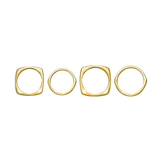 Anello fedina Breil in acciaio colore oro da donna 16