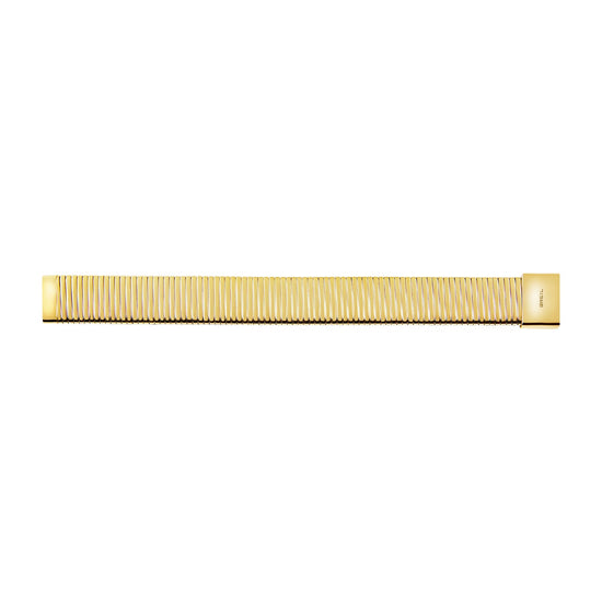 Bracciale tubogas Breil Stylize da donna in acciaio dorato 19 cm