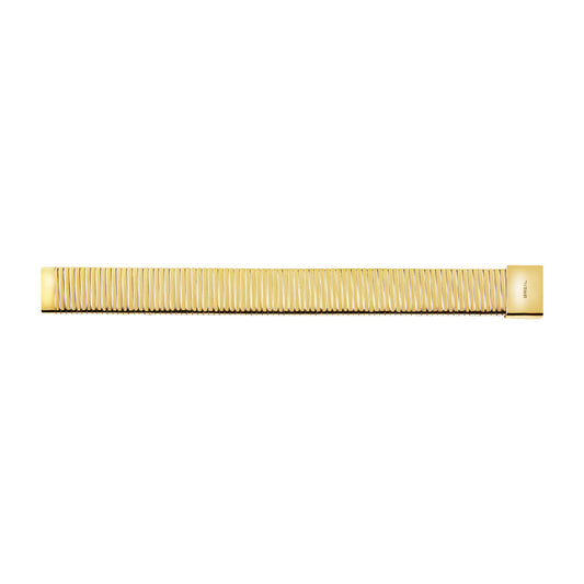 Bracciale tubogas Breil Stylize da donna in acciaio dorato 19 cm