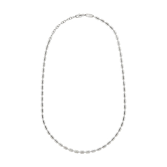 Collana girocollo Breil Keen in acciaio con cilindri uomo