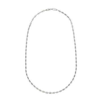 Collana girocollo Breil Keen in acciaio con cilindri uomo