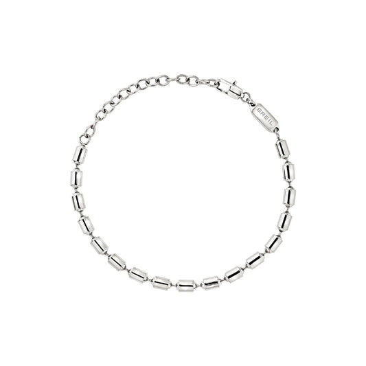 Bracciale catena Breil Keen in acciaio con cilindri uomo 22 uomo