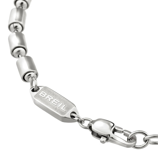 Bracciale catena Breil Keen in acciaio con cilindri uomo 22 uomo