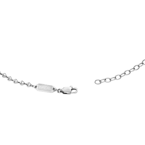 Collana con pendente Breil in acciaio lucido da uomo MISURA UNICA