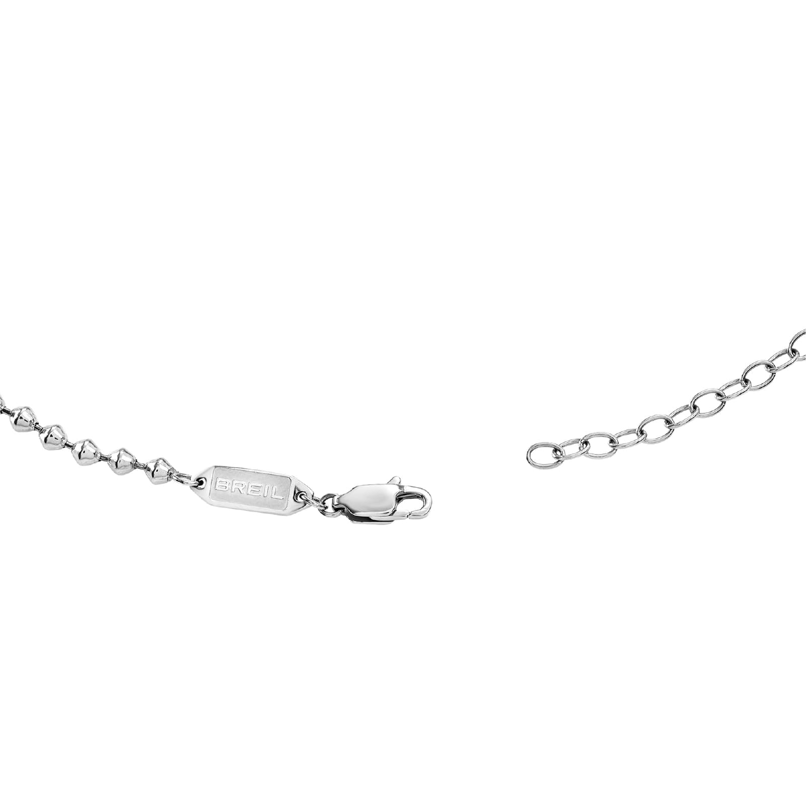 Collana con pendente Breil in acciaio lucido da uomo MISURA UNICA