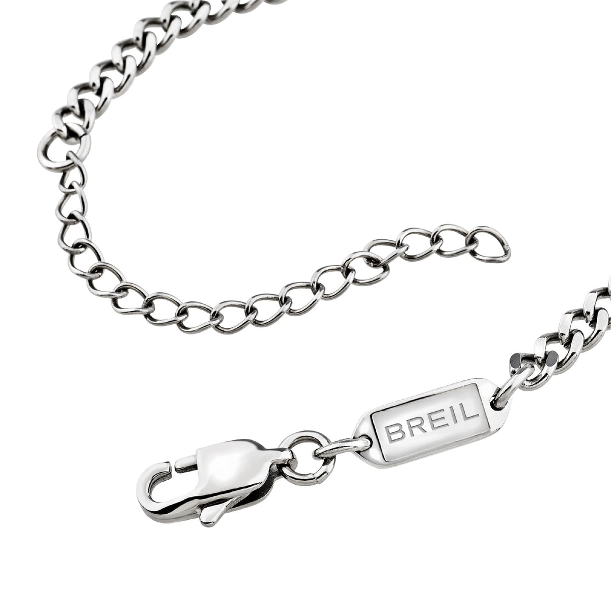 Collana catena Breil Good Omen in acciaio pendente tigre MISURA UNICA
