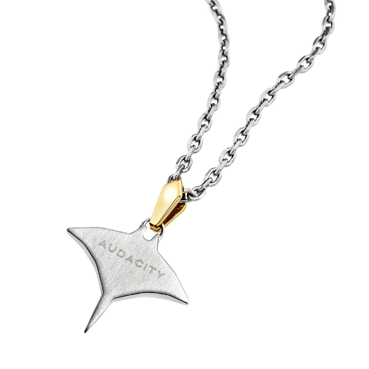 Collana catena Breil Good Omen in acciaio pendente manta MISURA UNICA