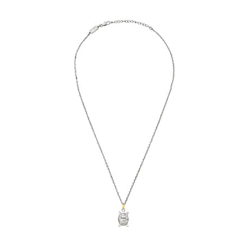 Collana catena Breil Good Omen in acciaio pendente tartaruga MISURA UNICA