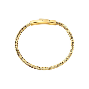 Bracciale catena snake Breil Holt in acciaio dorato da uomo 18 uomo