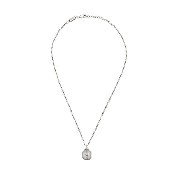 Collana catena Breil Duetto in acciaio pendente esagono MISURA UNICA