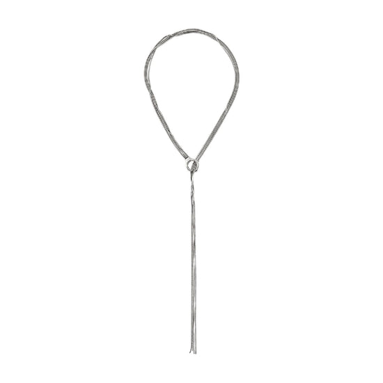 Collana a Y Breil Falling Star in acciaio catena snake MISURA UNICA