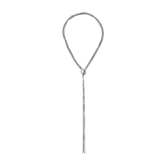 Collana a Y Breil Falling Star in acciaio catena snake MISURA UNICA