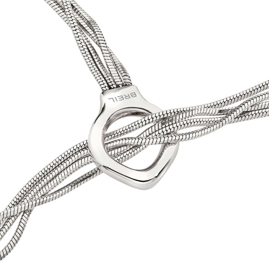 Collana a Y Breil Falling Star in acciaio catena snake MISURA UNICA