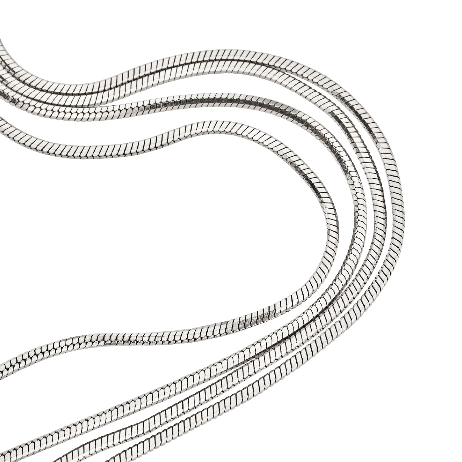Collana a Y Breil Falling Star in acciaio catena snake MISURA UNICA