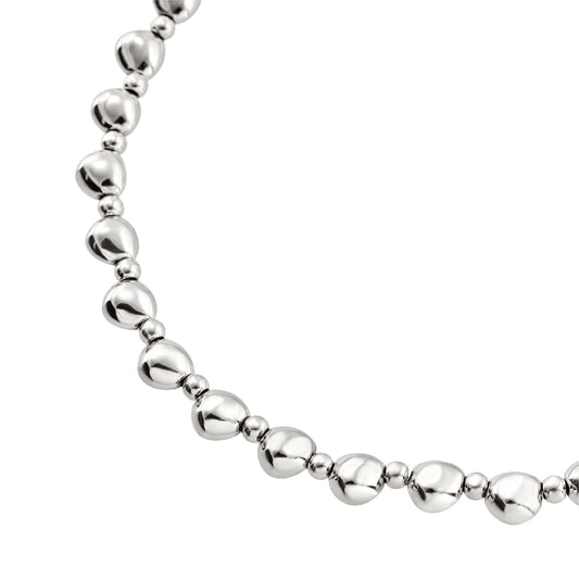 Bracciale Breil B Rocks in acciaio con catena a microsfere 21 cm