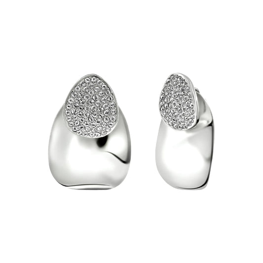 Orecchini Breil B Whisper Glow in acciaio e cristalli MISURA UNICA