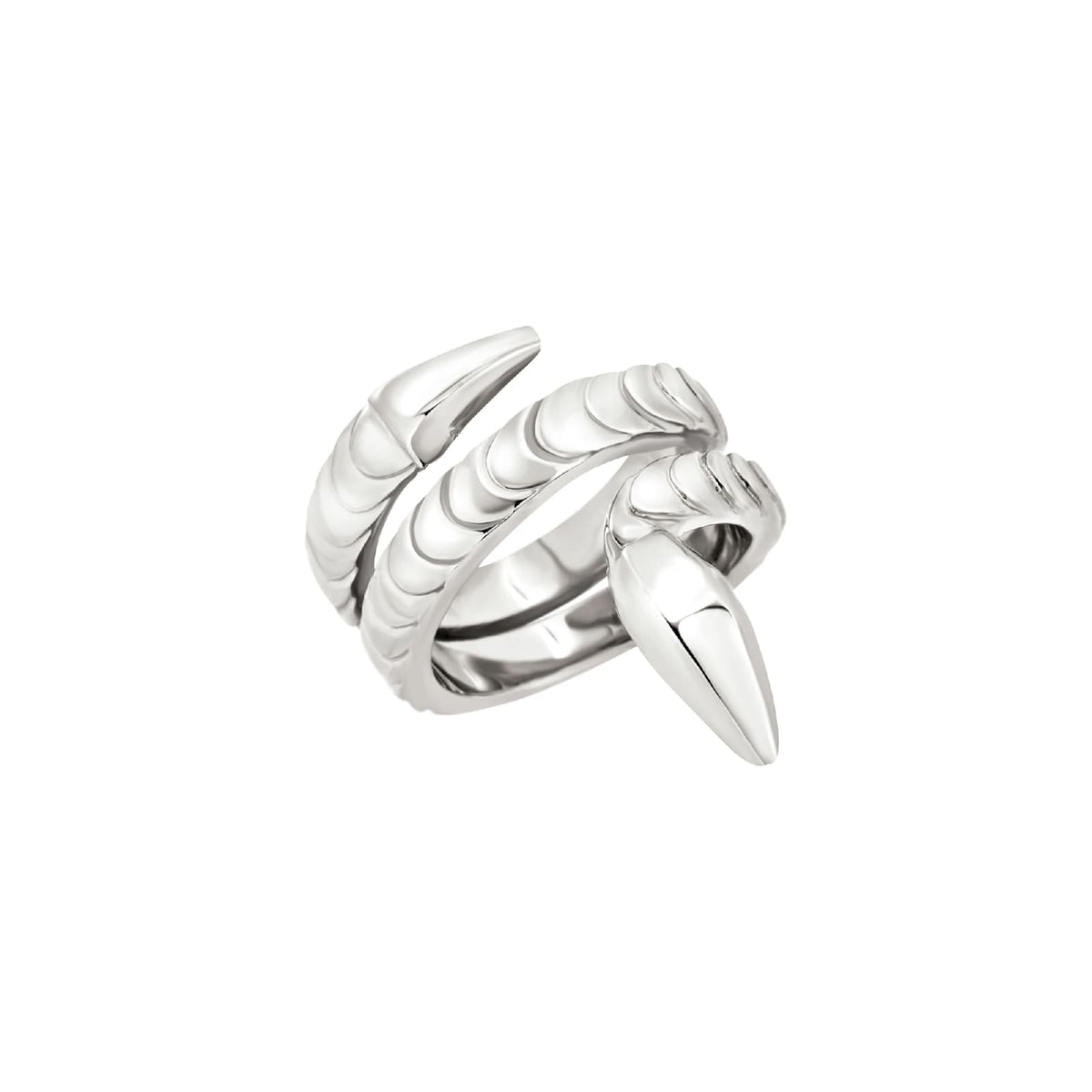 Anello Breil Htpnotic in acciaio a forma di serpente 14