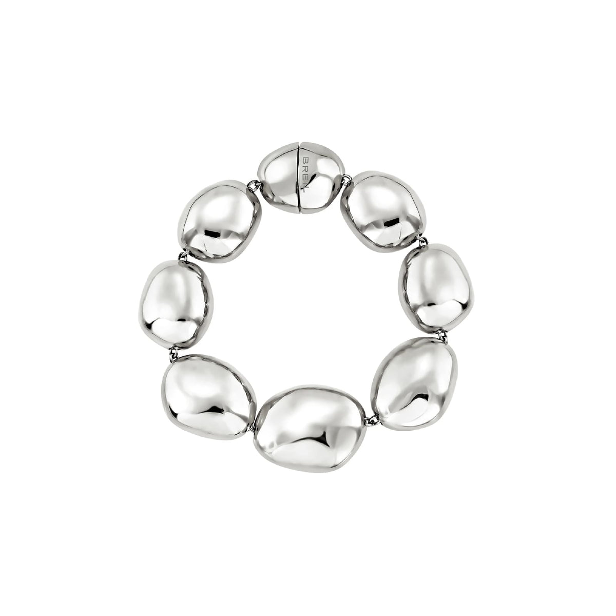 Bracciale Breil Petra in acciaio a forma di pietre da donna 16 donna