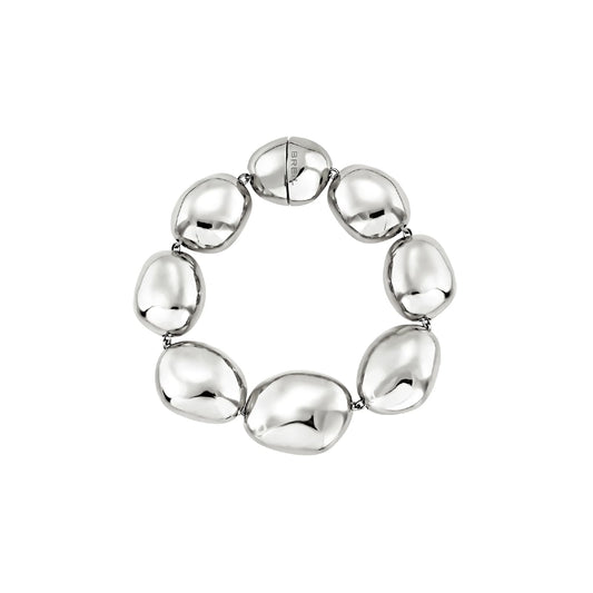 Bracciale Breil Petra in acciaio a forma di pietre da donna 16 donna
