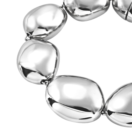 Bracciale Breil Petra in acciaio a forma di pietre da donna 16 donna
