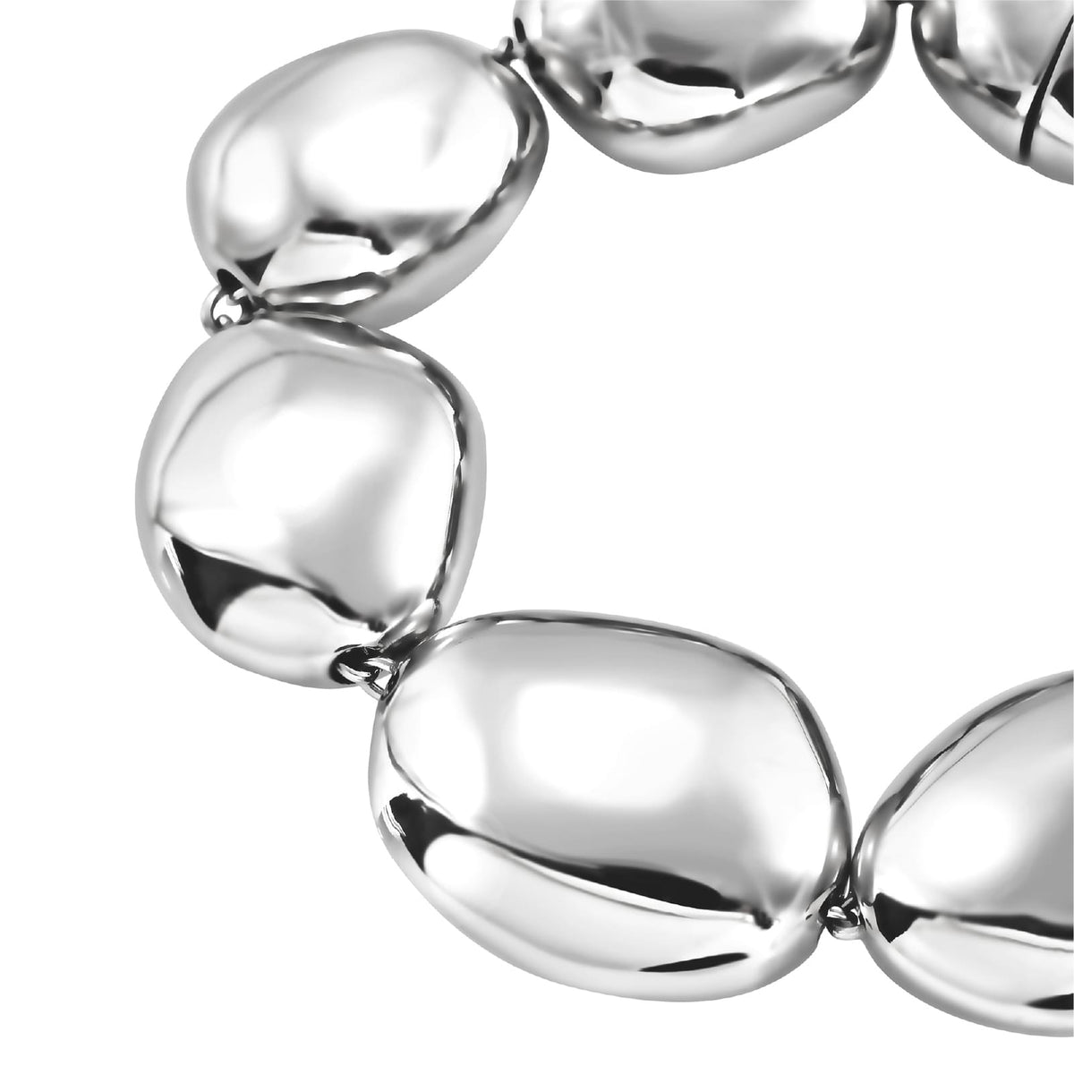 Bracciale Breil Petra in acciaio a forma di pietre da donna 16 donna