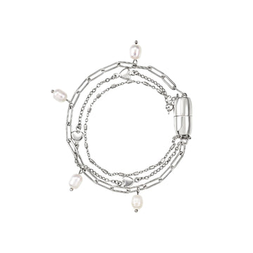 Bracciale multifilo Breil Magnetica System in acciaio 17 cm