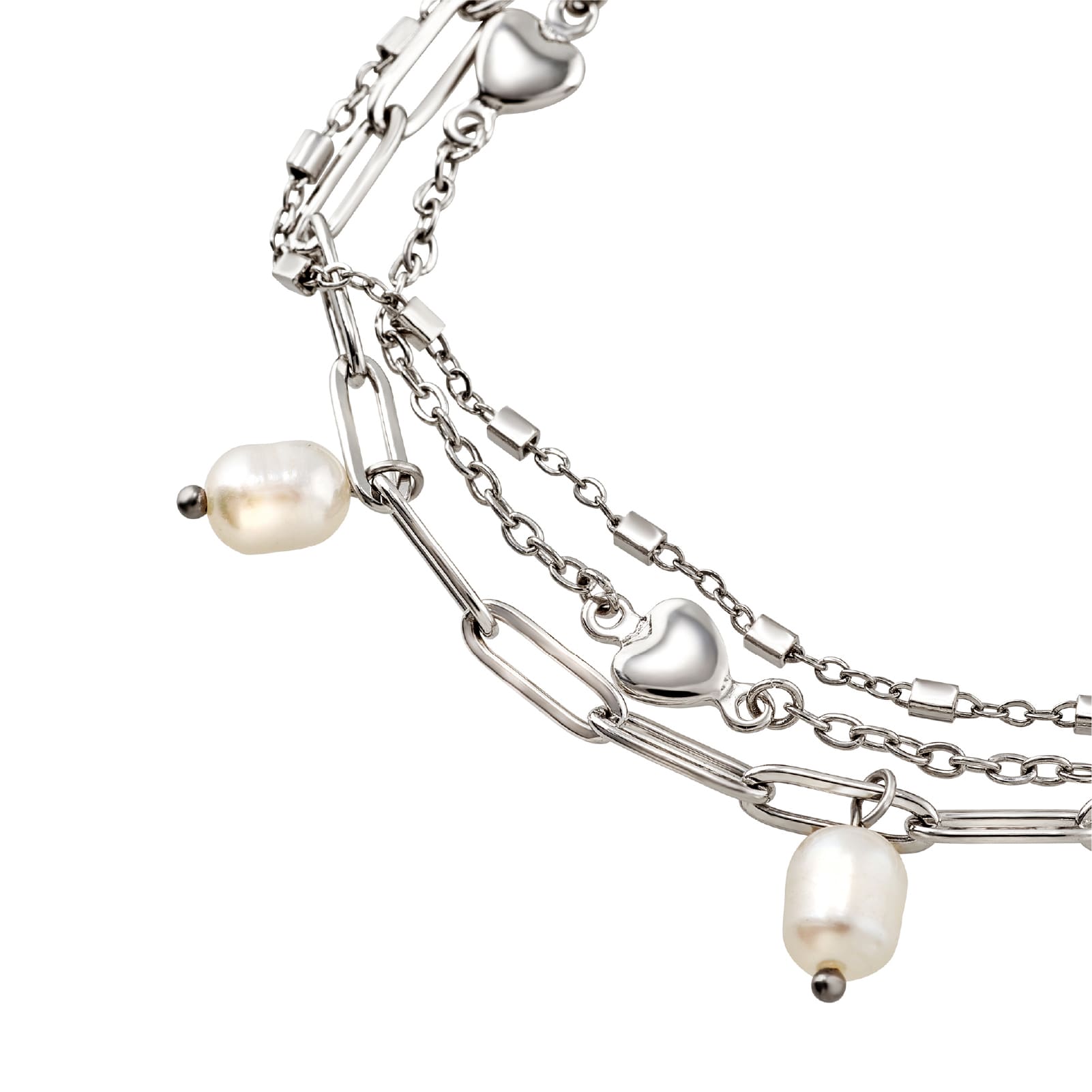 Bracciale multifilo Breil Magnetica System in acciaio 17 cm