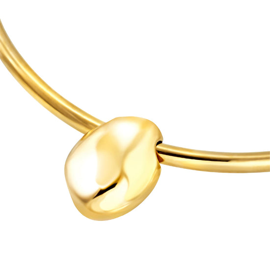 Collana rigida Breil Petra in acciaio oro elemento centrale MISURA UNICA