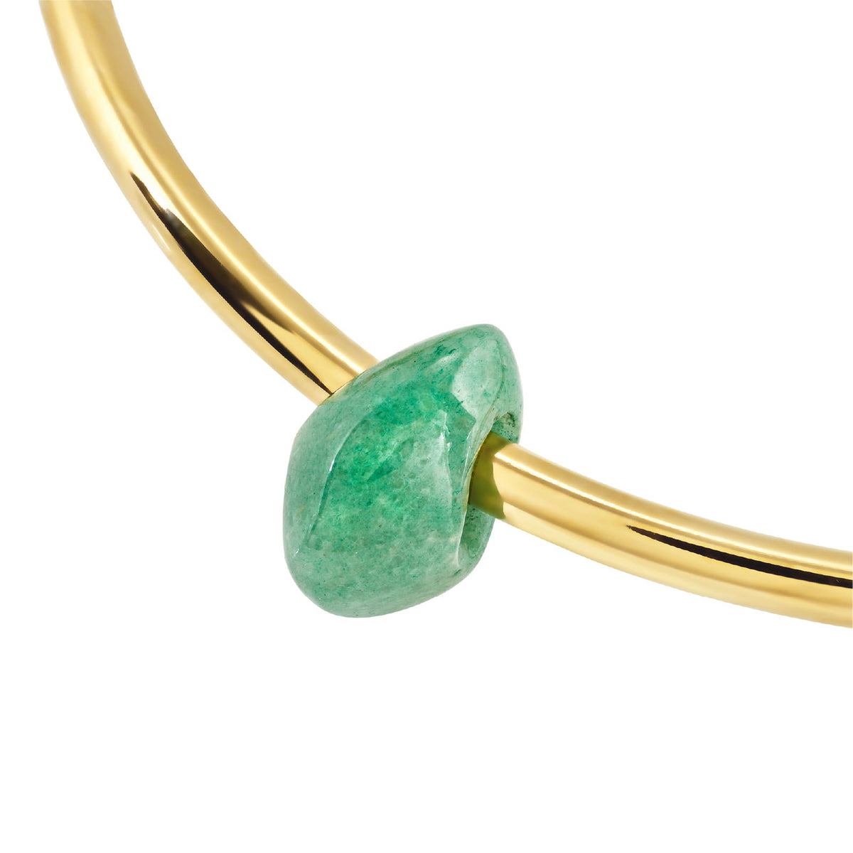Collana rigida Breil Petra in acciaio oro elemento centrale MISURA UNICA