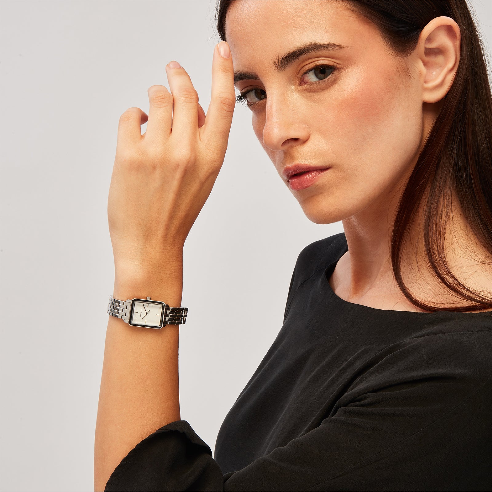 Orologio Solo Tempo donna Breil in acciaio cassa quadrata BT.TW2077
