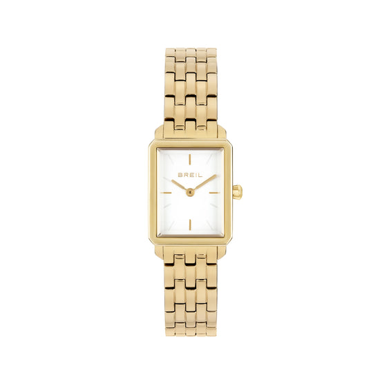 Orologio Solo Tempo Breil in acciaio dorato cassa quadrata BT.TW2078