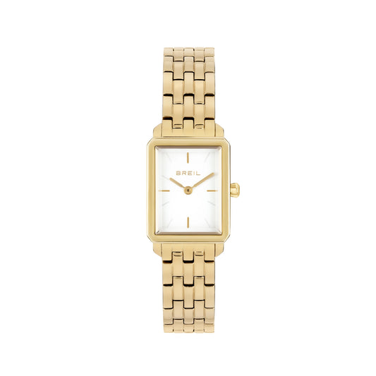 Orologio Solo Tempo Breil in acciaio dorato cassa quadrata BT.TW2078