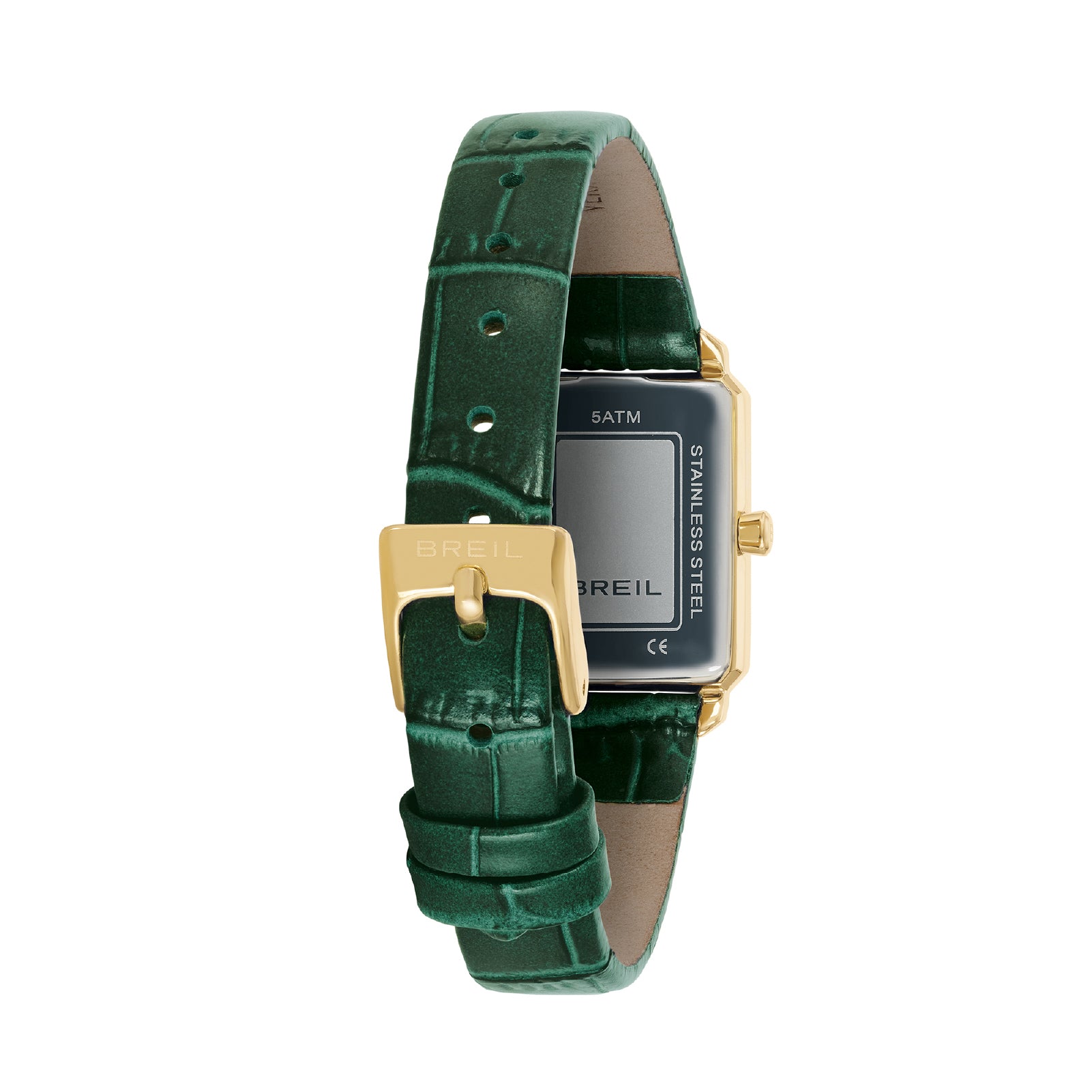 Orologio solo tempo donna Breil color oro e pelle verde MISURA UNICA