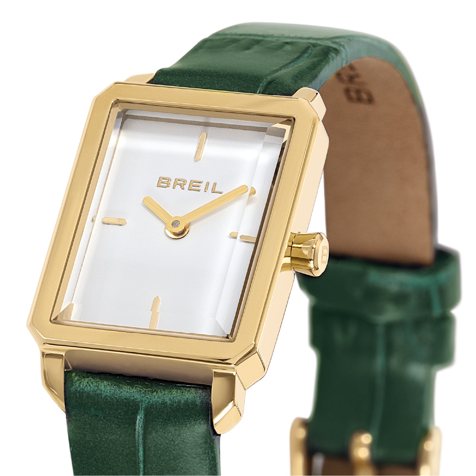 Orologio solo tempo donna Breil color oro e pelle verde MISURA UNICA