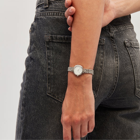 Orologio Solo Tempo donna Breil in acciaio quadrante bianco BT.TW2082